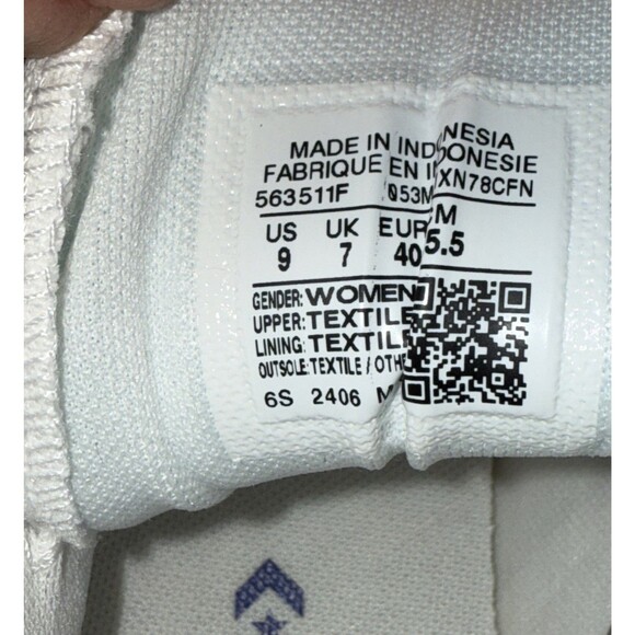Converse Chuck Taylor Sz 9 All Star Madison Mid White Women's Lace up New - Picture 15 of 15